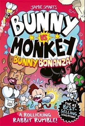 Cover for Jamie Smart · Bunny vs Monkey: Bunny Bonanza! (Gebundenes Buch) (2024)
