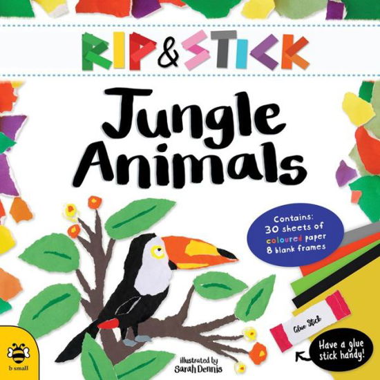 Cover for Sam Hutchinson · Jungle Animals - Rip &amp; Stick (Pocketbok) (2017)