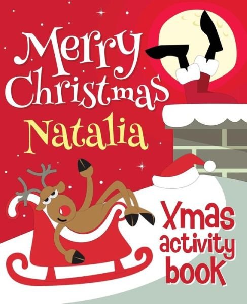 Cover for Xmasst · Merry Christmas Natalia - Xmas Activity Book (Paperback Book) (2017)