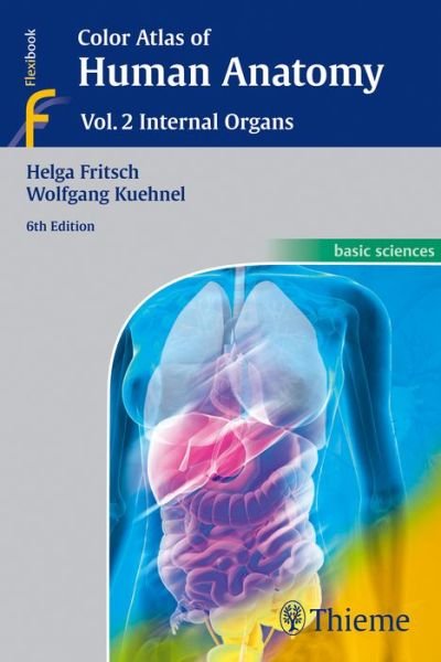 Cover for Helga Fritsch · Color Atlas of Human Anatomy: Vol. 2: Internal Organs (Taschenbuch) [6th edition] (2014)