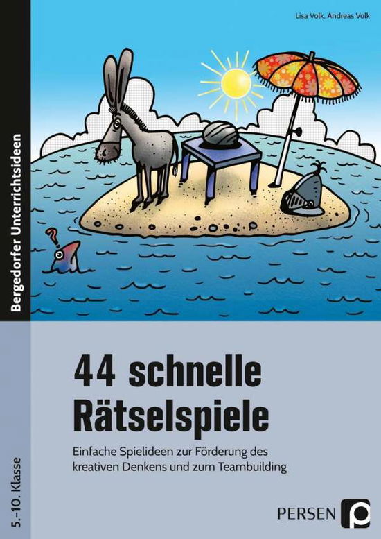 Cover for Volk · 44 schnelle Rätselspiele (Book)