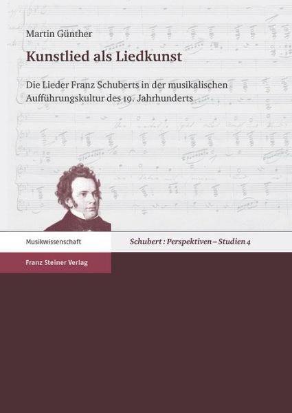 Cover for Günther · Kunstlied als Liedkunst (Book) (2016)