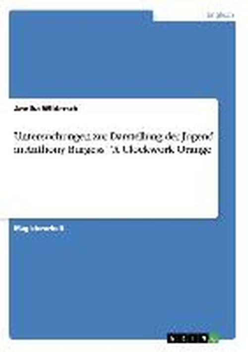 Cover for Annika Wildersch · Untersuchungen zur Darstellung der Juge (Book) [German edition] (2009)
