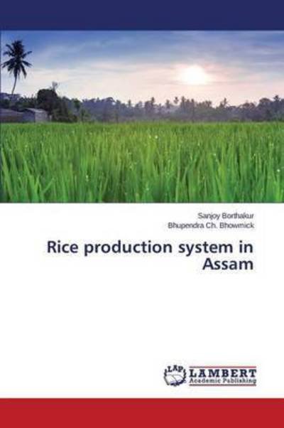 Cover for Bhowmick Bhupendra Ch · Rice Production System in Assam (Taschenbuch) (2015)