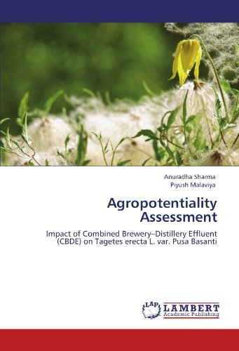 Cover for Piyush Malaviya · Agropotentiality Assessment: Impact of Combined Brewery-distillery Effluent (Cbde) on Tagetes Erecta L. Var. Pusa Basanti (Paperback Book) (2011)