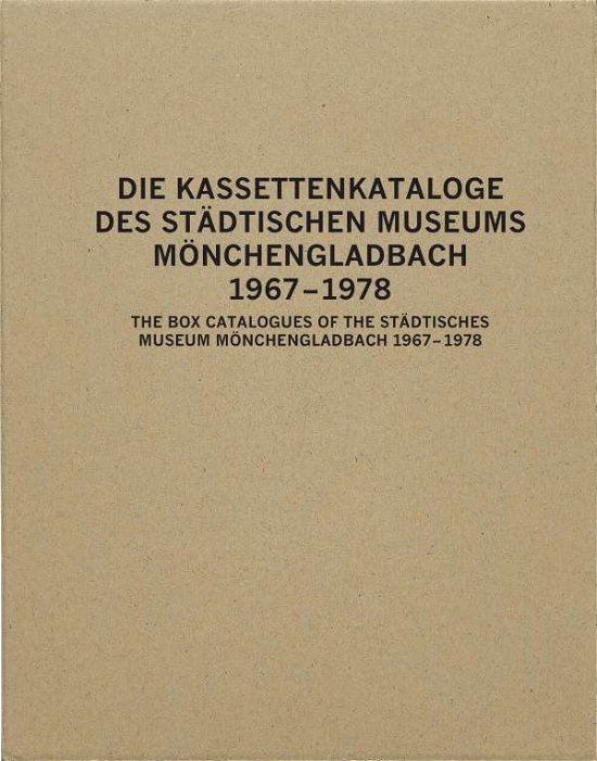 Cover for Susanne Rennert · The Box Catalogues of the Stadtisches Museum Monchengladbach 1967-78 (Hardcover Book) (2021)