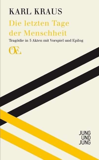 Cover for Kraus · Die letzten Tage der Menschheit (Book)