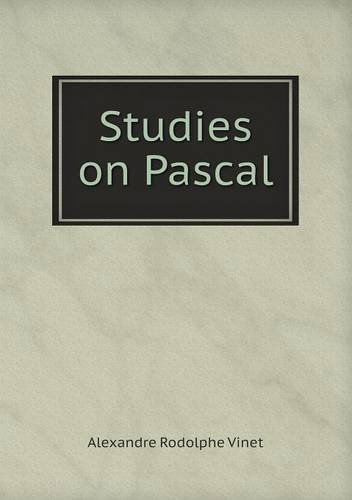 Studies on Pascal - Thomas Smith - Books - Book on Demand Ltd. - 9785518645066 - August 18, 2013