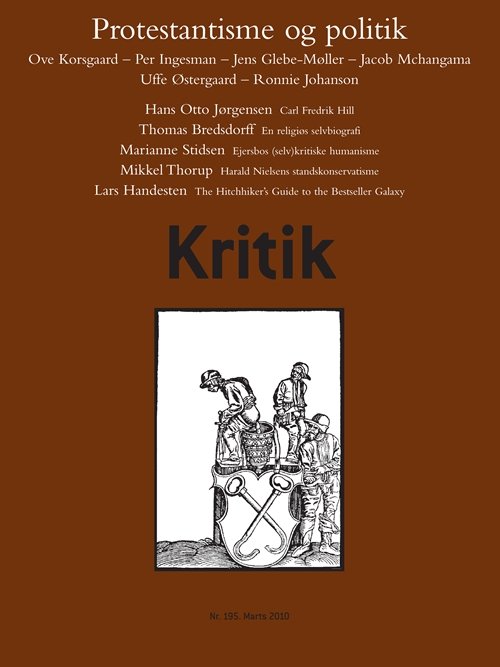 Cover for Frederik Stjernfelt; Lasse Horne Kjældgaard · Kritik, 43. årgang 195-198 (Hæftet bog) [1. udgave] (2010)