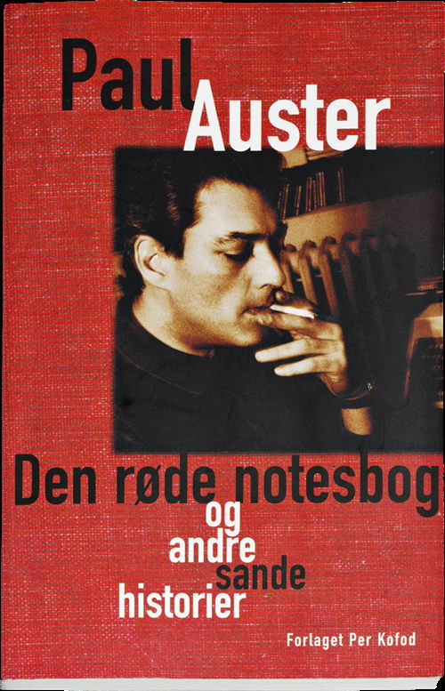 Cover for Paul Auster · Den røde notesbog (Sewn Spine Book) [1st edition] (2012)