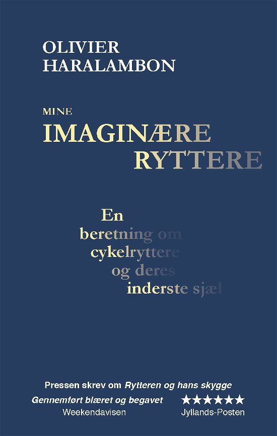 Cover for Olivier Haralambon · Mine imaginære ryttere (Sewn Spine Book) [1e uitgave] (2020)