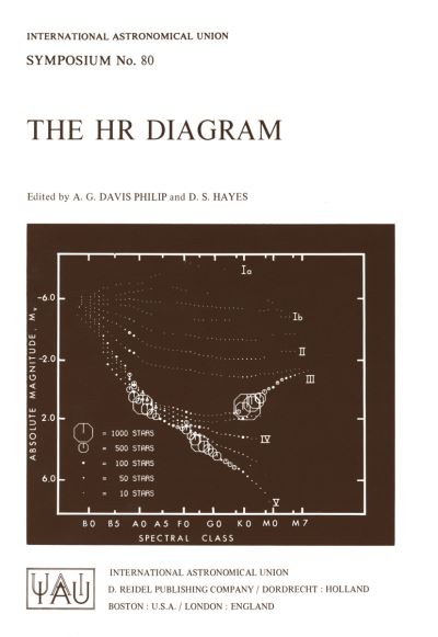 Cover for A G Davis Philip · The HR Diagram: The 100th Anniversay of Henry Norris Russell - International Astronomical Union Symposia (Paperback Book) [Softcover reprint of the original 1st ed. 1978 edition] (1978)