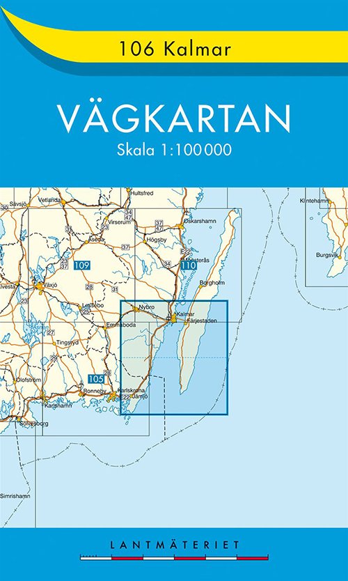 Cover for Kartförlaget · Vägkartan: Kalmar 1:100.000 (Hardcover bog) (2008)