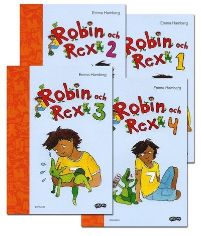 Robin och Rex - paket (4 titlar) - Emma Hamberg - Bøker - Sanoma Utbildning - 9789162279066 - 30. august 2007