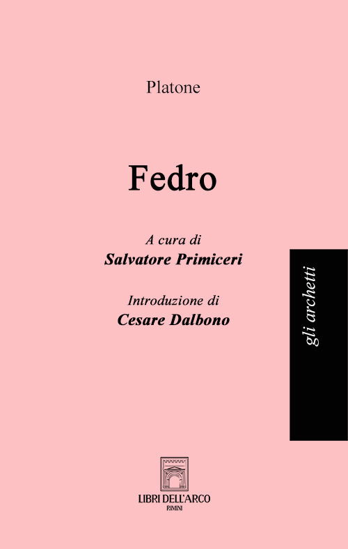 Cover for Platone · Fedro (Book) (2024)