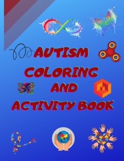 Cover for Boundless Books · Autism Coloring and Activity Book (Paperback Book) (2020)