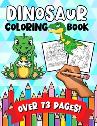 Cover for Crayons Planet · Dinosaur Coloring Book (Pocketbok) (2020)