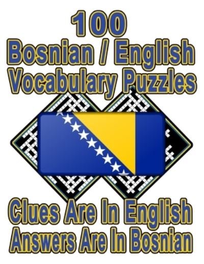 Cover for On Target Publishing · 100 Bosnian / English Vocabulary Puzzles (Pocketbok) (2020)