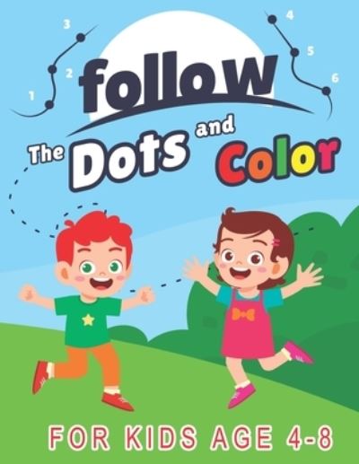 Cover for Youdz Plus · Follow the Dots and color (Paperback Book) (2021)