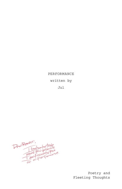 Cover for Jul · Performance (Paperback Book) (2022)