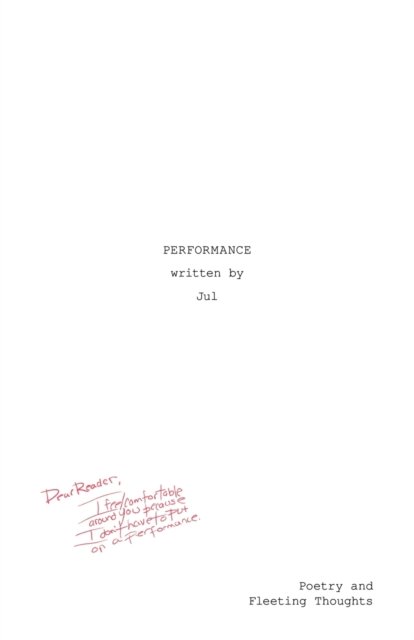 Cover for Jul · Performance (Pocketbok) (2022)