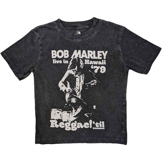 Cover for Bob Marley · Bob Marley Kids T-Shirt: Hawaii Snow Wash (Wash Collection) (T-shirt)