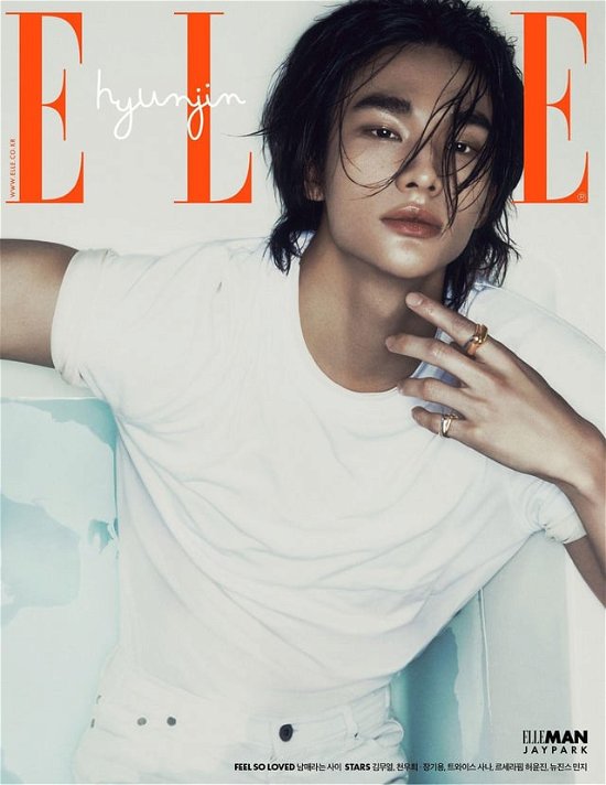 Cover for HYUNJIN (STRAY KIDS) · ELLE KOREA MAY 2024 (Blad) [C edition] (2024)