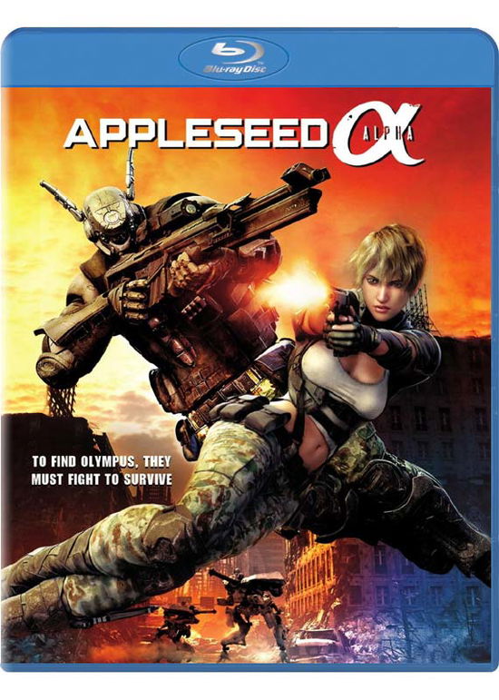 Cover for Appleseed Alpha (Blu-ray) (2014)