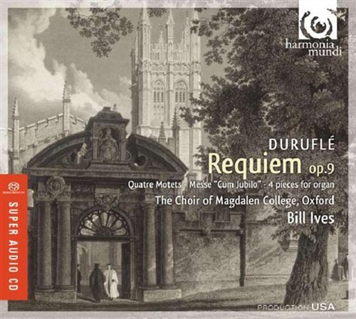 Cover for Magdalen College Choir Oxford · Requiem Op.9 (SACD) (2008)