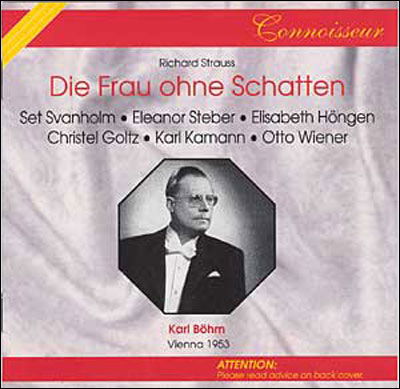 Die Frau Ohne Schatten (Bohm, Vienna Po and Opera Choir) - Richard Strauss - Music - GOLDEN MELODRAM - 0608974160067 - September 27, 2004