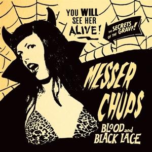 Cover for Messer Chups · Blood And Black Lace (7&quot; Vinyl Single) (Coloured Vinyl) (Limited Edition) (LP) [Limited edition]