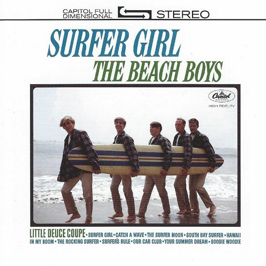 Cover for The Beach Boys · Surfer Girl (CD) (2016)