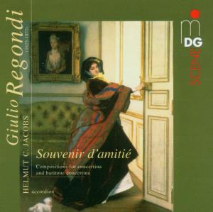 Souvenir D'amitie - Regondi / Jacobs - Musik - MDG - 0760623142067 - 30. Januar 2007