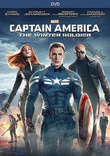 Cover for Captain America: the Winter Soldier (DVD) (2014)