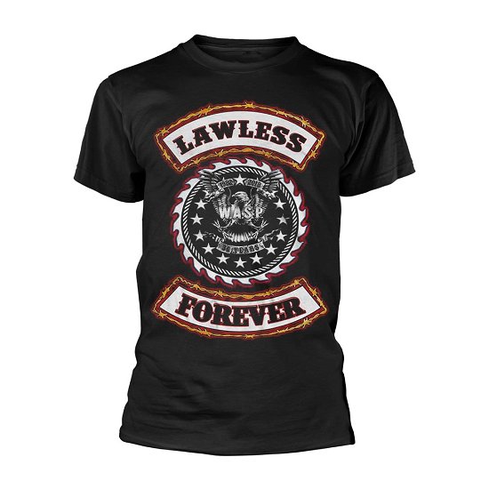 Cover for W.a.s.p. · Lawless Forever (T-shirt) [size XL] [Black edition] (2018)