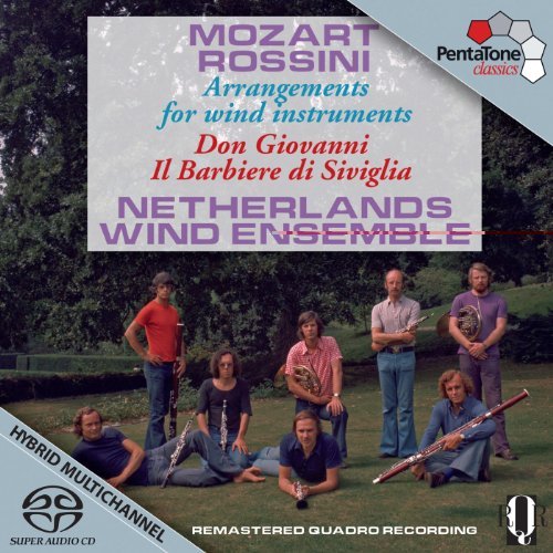 Cover for Mozart / Rossini · Arrangements for Wind Instruments (CD) (2011)