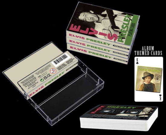 Elvis Presley Cassette Playing Cards - Elvis Presley - Brädspel - ELVIS PRESLEY - 0840391172067 - 1 april 2024