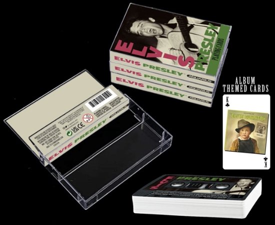 Elvis Presley Cassette Playing Cards - Elvis Presley - Board game - ELVIS PRESLEY - 0840391172067 - April 1, 2024