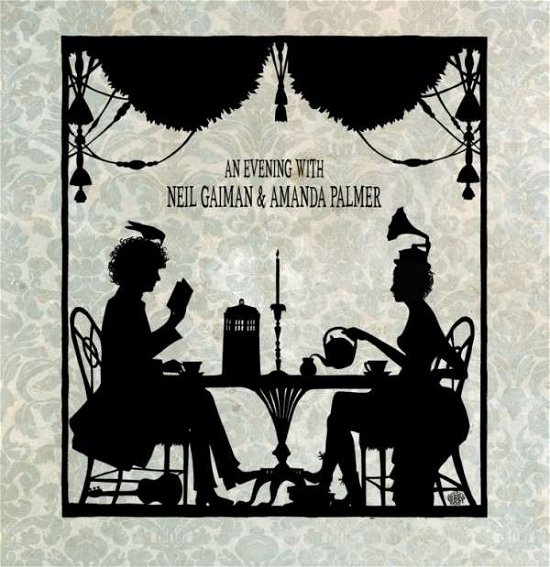 Cover for Palmer, Amanda &amp; Neil Gaiman · An Evening With Neil Gaiman And Amanda Palmer (LP) (2013)