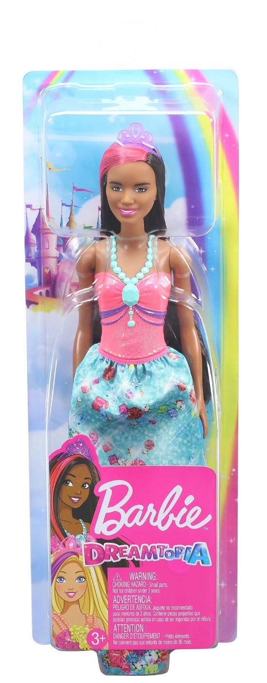 Cover for Mattel · Barbie - Dreamtopia Princess Doll - Blue Skirt &amp; Pink Top (Legetøj) (2019)