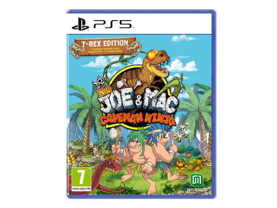 Cover for Microids · Ps5 New Joe&amp;mac: Caveman Ninja-limited Edition (PS5) [Limited edition] (2022)