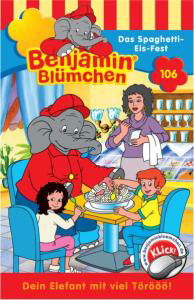 B.Blümch.106 Spaghetti-Eis,Cass.428506 - Benjamin Blümchen - Bøger - KIDDINX - 4001504285067 - 6. juli 2007