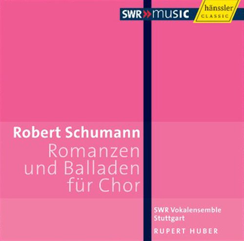 Romances & Ballads for a Cappella Choir - Schumann / Swr Vokalensemble Stuggart / Huber - Musik - HAENSSLER - 4010276023067 - 27. April 2010