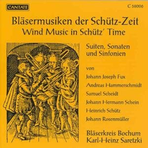 Wind Music in Schutz Time - Fux / Hammerschmidt / Scheidt / Schein / Schutz - Musik - DAN - 4012476580067 - 28. marts 1995