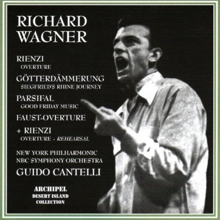 Cover for Wagner / New York Philharmonic / Cantelli · Orchestral Music (CD) (2008)