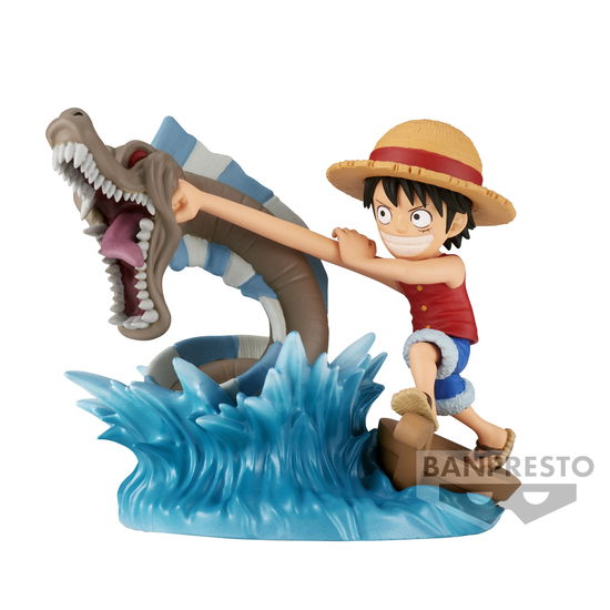 World Collectable Figure Log Stories - Monkey D. Luffy Vs Local Sea Monster (Figure) - One Piece: Banpresto - Koopwaar -  - 4983164884067 - 