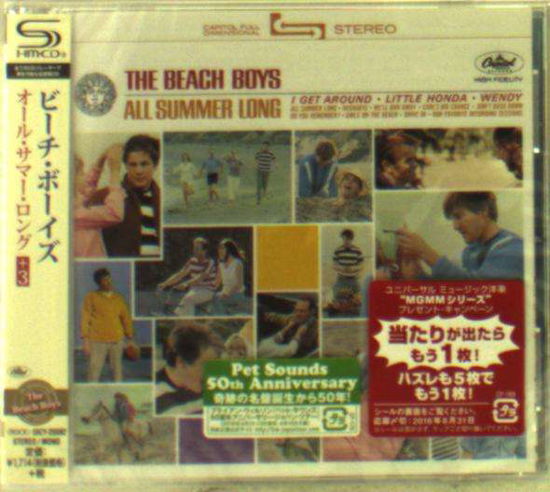 Cover for The Beach Boys · All Summer Long (CD) [Japan Import edition] (2016)