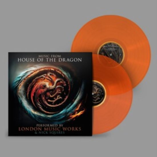 Cover for Ramin Djawadi · Ost: Music From House Of The Dragon (Orange Vinyl) (LP) (2025)