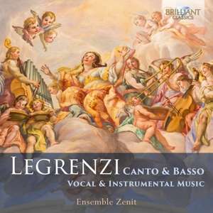 Cover for Ensemble Zenit · Legrenzi: Canto &amp; Basso. Vocal &amp; Instrumental Music (CD) (2019)