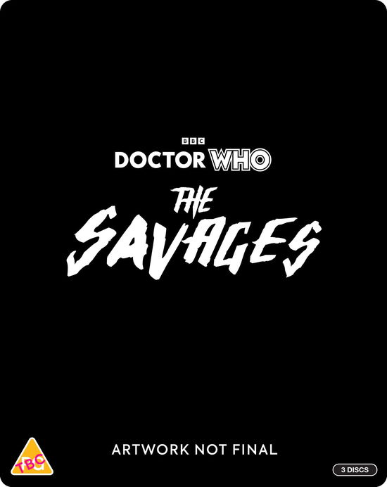 Cover for Doctor Who The Savages Steel Book · Doctor Who - The Savages Limited Edition Steelbook (Blu-ray) [Steelbook edition] (2025)